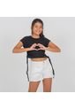 Short Para Niñas En Denim Blanco 8401 de Nauty Blue