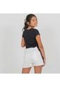 Short Para Niñas En Denim Blanco 8401 de Nauty Blue