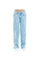 Boyfriend Jean Con Efecto Foil Gris NAUTY BLUE 19312 de Nauty Blue