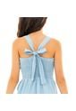 Vestido Midi Azul NAUTY BLUE Para Niñas 40013 de Nauty Blue