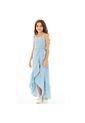 Vestido Midi Azul NAUTY BLUE Para Niñas 40013 de Nauty Blue