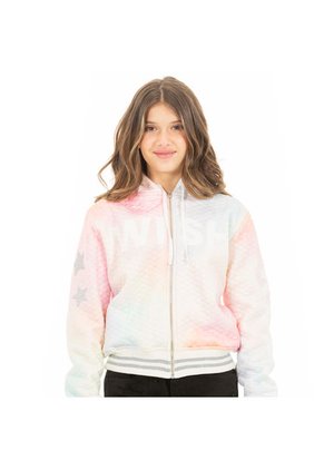 CHAQUETA TIE DYE PARA NIÑAS WISH NAUTY BLUE 60658