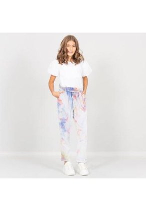 Pantalón Paperbag Tie Dye NAUTY BLUE Para Niñas 19109