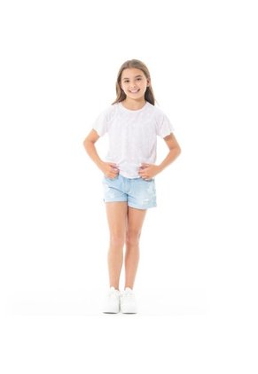 Camiseta Para Niñas De Color Lila NAUTY BLUE 50790