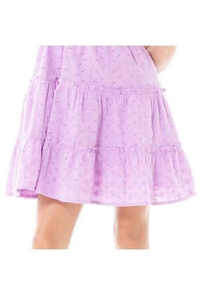 Vestido Corto Para Niñas Color Morado NAUTY BLUE 40144