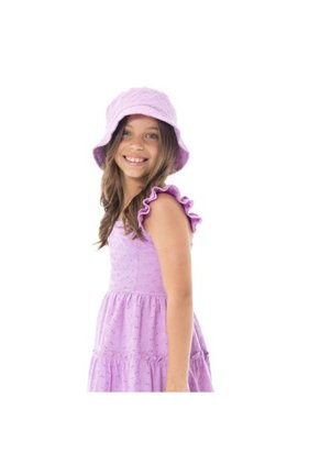 Vestido Corto Para Niñas Color Morado NAUTY BLUE 40144