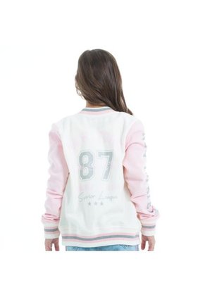 Chaqueta Varsity Para Niñas New York NAUTY BLUE 60683