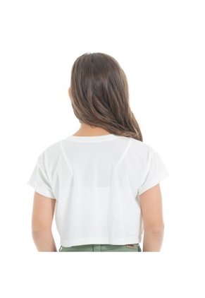 Camiseta Corta Para Niñas Blanca NAUTY BLUE 50762