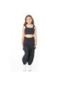 Conjunto Crop Top Y Pantalón Color Negro NAUTY BLUE 8491 de Nauty Blue