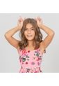 Vestido Corto NAUTY BUE Para Niñas De Flores Coral 4981 de Nauty Blue