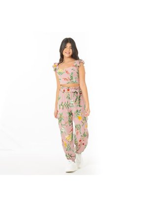 CONJUNTO PARA NIÑAS ROSADO DE NAUTY BLUE 8434