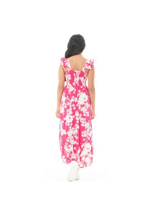 Vestido Largo De Flores Para Niñas NAUTY BLUE 40082