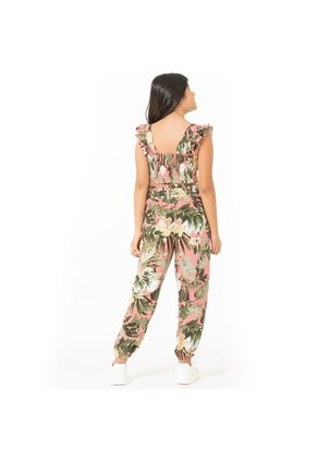 CONJUNTO DE FLORES PARA NIÑAS ROSADO DE NAUTY BLUE 8437