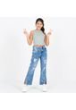 Crop Top Verde NAUTY BLUE Para Niñas 50521 de Nauty Blue