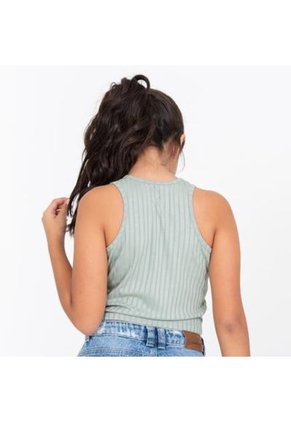 Crop Top Verde NAUTY BLUE Para Niñas 50521