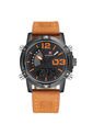 Reloj Cuarzo Digital Militar Naviforce NF9095 Negro Naranja de NAVIFORCE