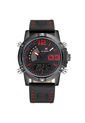 Reloj Cuarzo Digital Militar Naviforce NF9095 Negro Rojo de NAVIFORCE