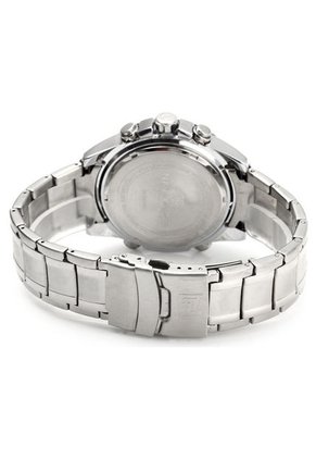 Reloj Naviforce Análogo Digital NF9050M Acero Inoxidable - Plateado Rojo