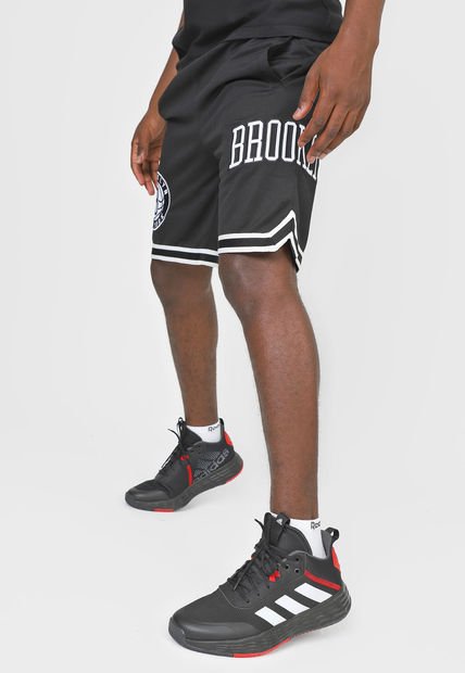 Bermuda Negro-Blanco NBA Brooklyn Nets - Compra Ahora | Dafiti Colombia