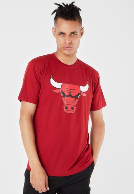 Camiseta Rojo-Rosa-Negro NBA Masculino