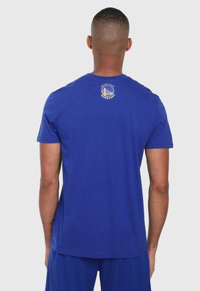 Camiseta Azul-Amarillo NBA Golden State Warriors