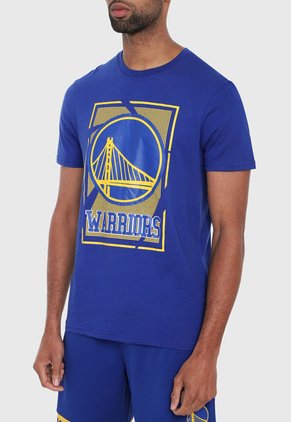 Camiseta Azul-Amarillo NBA Golden State Warriors
