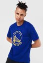 Camiseta Azul-Amarillo NBA Golden State Warriors de NBA