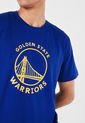 Camiseta Azul-Amarillo NBA Golden State Warriors de NBA