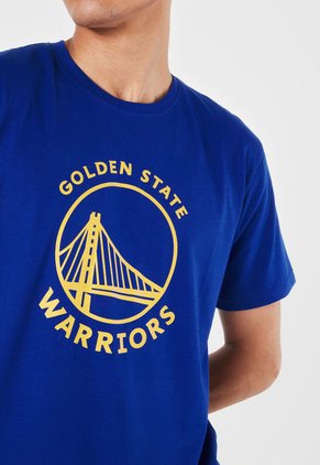 Camiseta Azul-Amarillo NBA Golden State Warriors