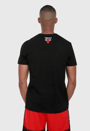 Camiseta Rojo-Negro-Blanco NBA Chicago Bulls