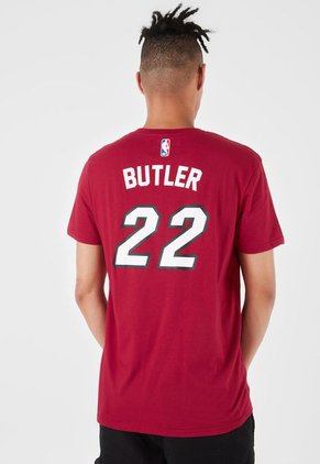 Camiseta Rojo-Blanco-Negro NBA Masculino