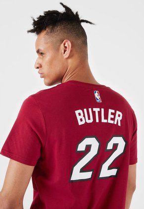 Camiseta Rojo-Blanco-Negro NBA Masculino