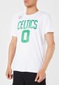 Camiseta Blanco-Verde NBA Boston Celtics de NBA
