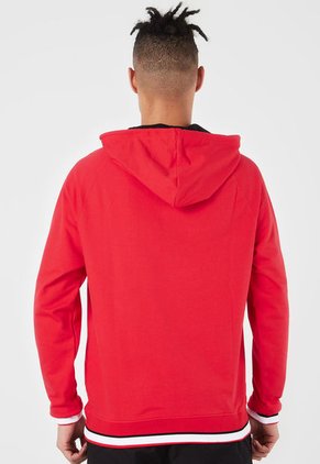 Hoodie Rojo-Negro-Blanco NBA Masculino