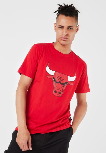 Camiseta Rojo-Rosa-Negro NBA Masculino