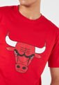 Camiseta Rojo-Rosa-Negro NBA Masculino de NBA