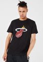 Camiseta Negro-Rojo-Blanco NBA Miami Heat de NBA