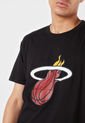 Camiseta Negro-Rojo-Blanco NBA Miami Heat de NBA