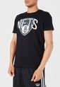 Camiseta Negro-Blanco-Gris NBA Brooklyn Nets de NBA