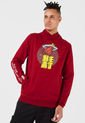 Hoodie Rojo-Amarillo-Blanco NBA Masculino de NBA