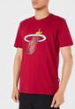 Camiseta Rojo-Amarillo-Blanco NBA Miami Heat de NBA