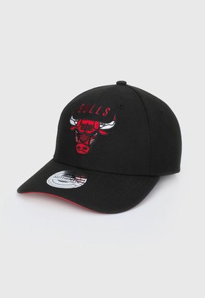 Gorra Negro-Rojo-Blanco NBA Chicago Bulls