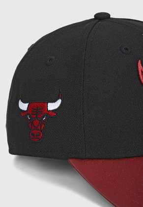 Gorra Negro-Rojo NBA Chicago Bulls
