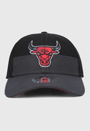 Gorra Negro-Gris-Rojo NBA Chicago Bulls