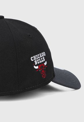 Gorra Negro-Gris-Rojo NBA Chicago Bulls