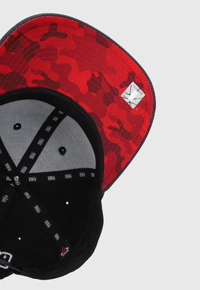 Gorra Negro-Gris-Rojo NBA Chicago Bulls