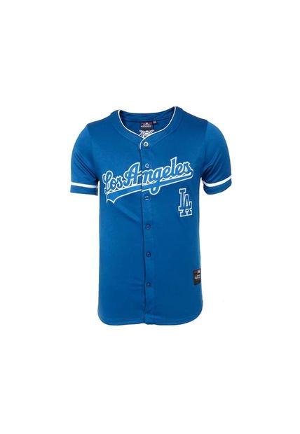 Camiseta Deportiva Hombre Los Angeles - Azul