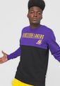 Buzo Morado-Negro-Amarillo NBA Los Angeles Lakers de NBA