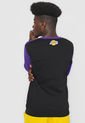 Buzo Morado-Negro-Amarillo NBA Los Angeles Lakers de NBA