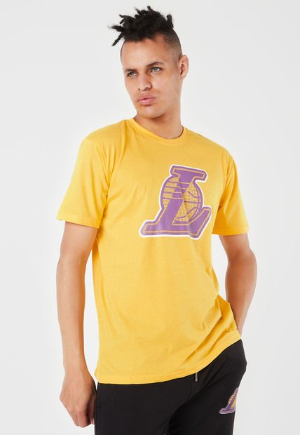 Camiseta Amarillo-Violeta NBA Masculino